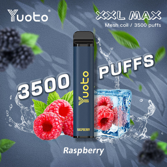 YUOTO XXL MAX RASPBERRY