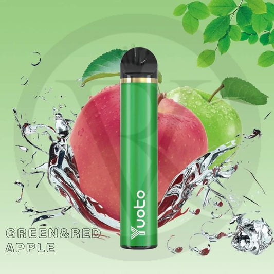 YUOTO 1500 RED&GREEN APPLE